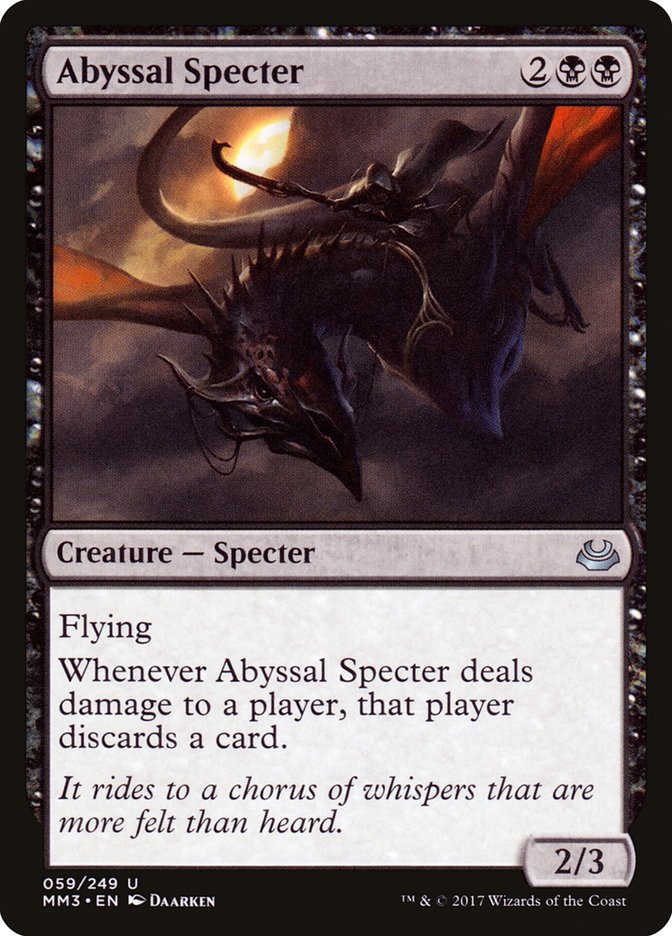 Abyssal Specter [Modern Masters 2017] | Deep Dive Games St. Marys