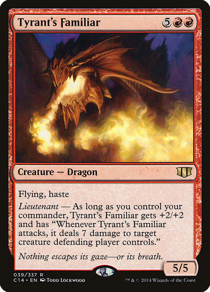 Tyrant's Familiar [Commander 2014] | Deep Dive Games St. Marys
