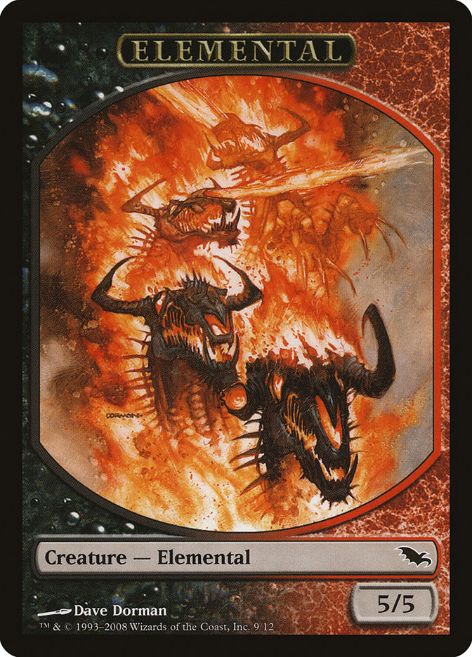 Elemental Token (9/12) [Shadowmoor Tokens] | Deep Dive Games St. Marys