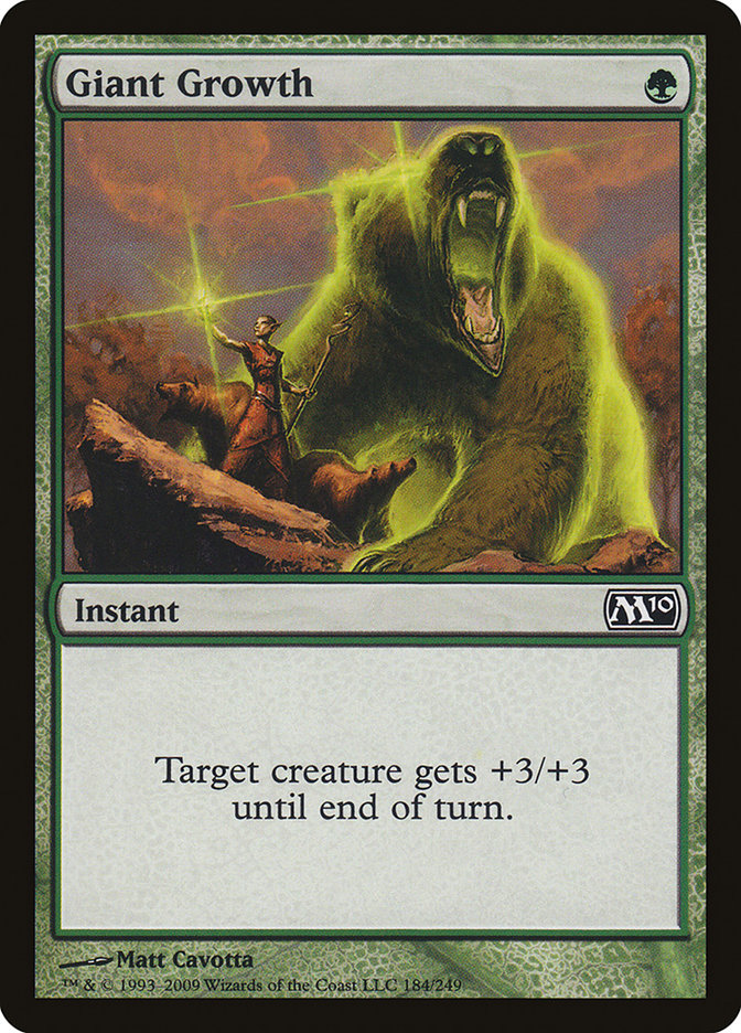 Giant Growth [Magic 2010] | Deep Dive Games St. Marys