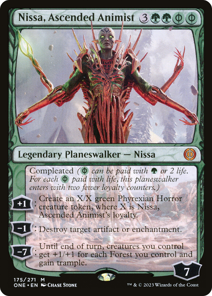 Nissa, Ascended Animist [Phyrexia: All Will Be One] | Deep Dive Games St. Marys