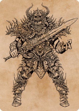 Sarevok, Deathbringer Art Card [Commander Legends: Battle for Baldur's Gate Art Series] | Deep Dive Games St. Marys