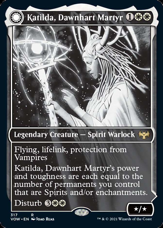 Katilda, Dawnhart Martyr // Katilda's Rising Dawn (Showcase Eternal Night) [Innistrad: Crimson Vow] | Deep Dive Games St. Marys