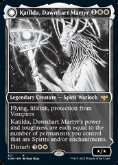 Katilda, Dawnhart Martyr // Katilda's Rising Dawn (Showcase Eternal Night) [Innistrad: Crimson Vow] | Deep Dive Games St. Marys