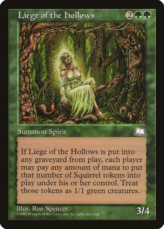 Liege of the Hollows [Weatherlight] | Deep Dive Games St. Marys
