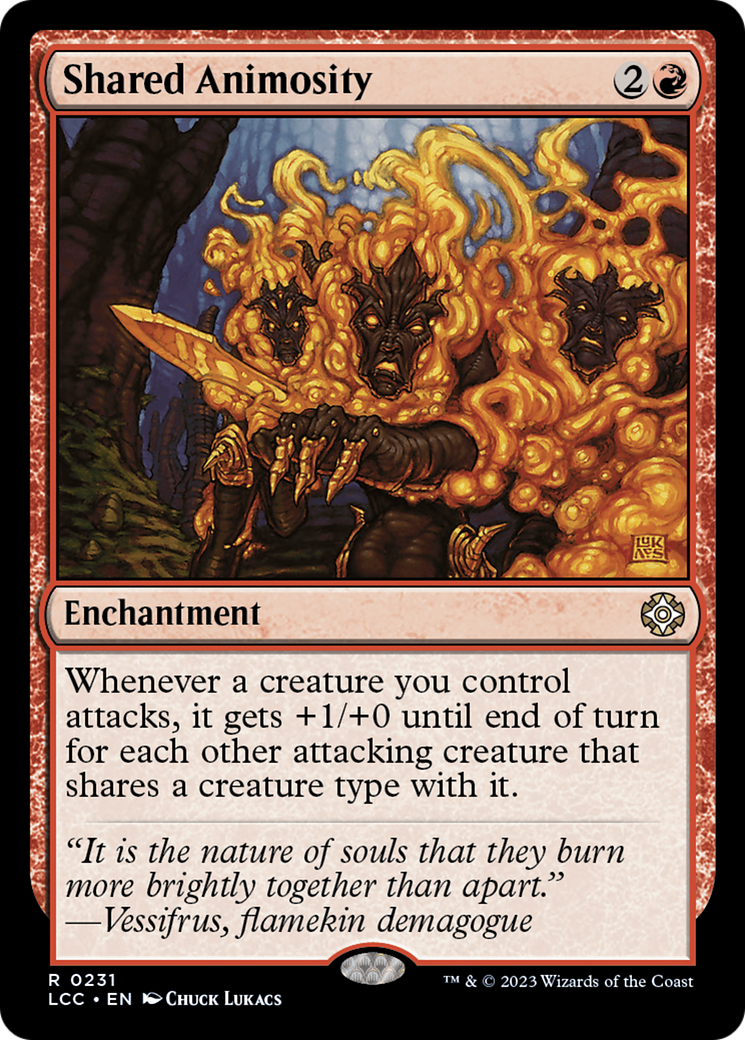 Shared Animosity [The Lost Caverns of Ixalan Commander] | Deep Dive Games St. Marys
