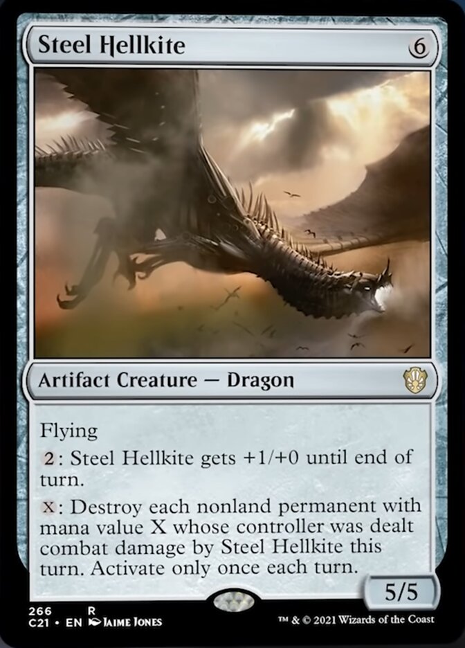 Steel Hellkite [Commander 2021] | Deep Dive Games St. Marys