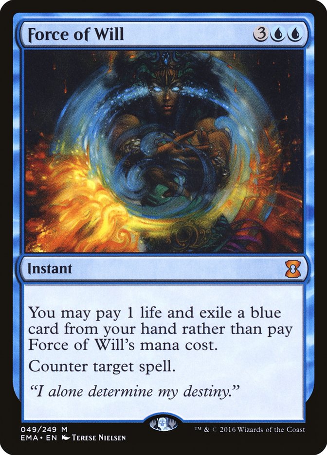 Force of Will [Eternal Masters] | Deep Dive Games St. Marys