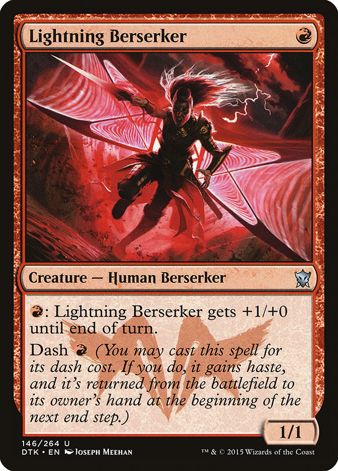 Lightning Berserker [Dragons of Tarkir] | Deep Dive Games St. Marys