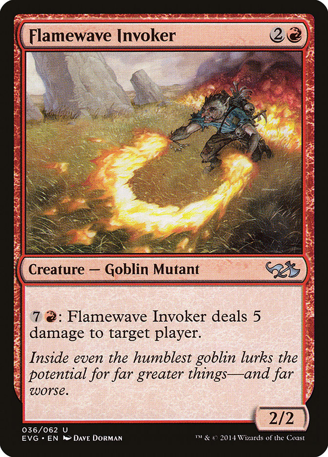 Flamewave Invoker (Elves vs. Goblins) [Duel Decks Anthology] | Deep Dive Games St. Marys