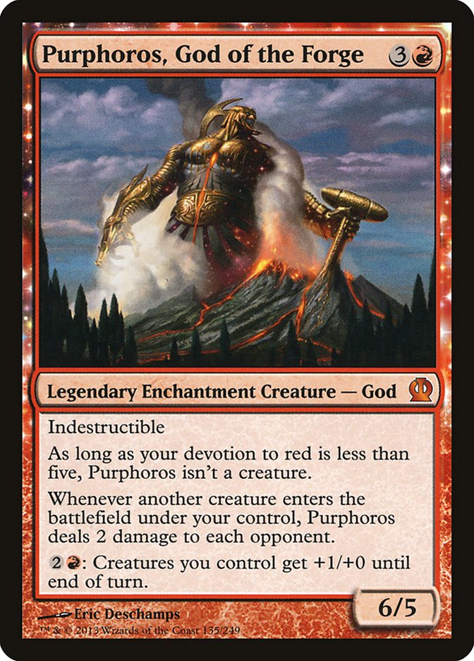 Purphoros, God of the Forge [Theros] | Deep Dive Games St. Marys