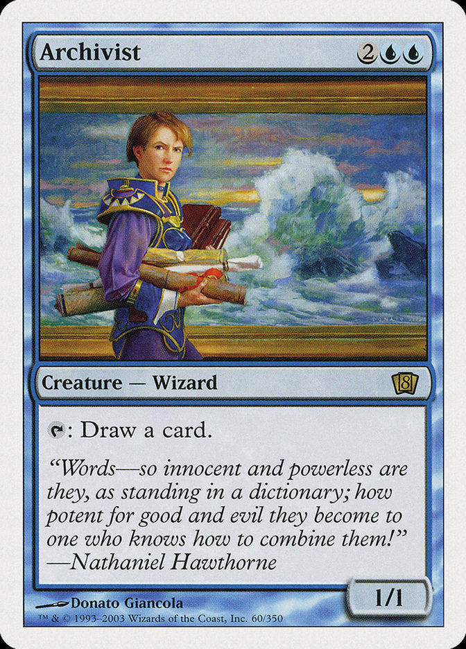 Archivist [Eighth Edition] | Deep Dive Games St. Marys