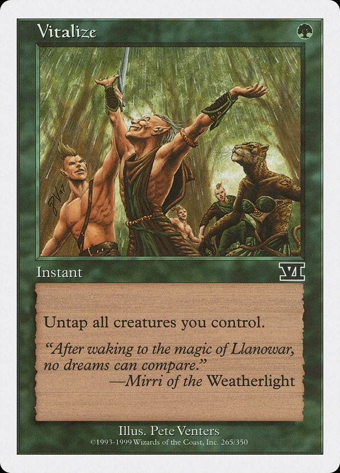 Vitalize [Classic Sixth Edition] | Deep Dive Games St. Marys