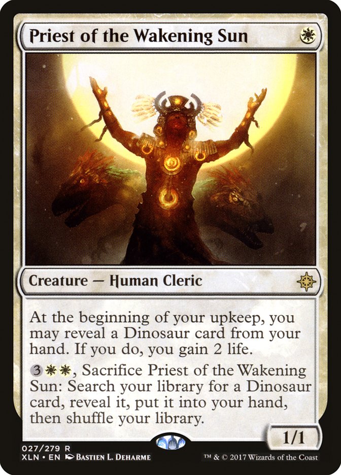 Priest of the Wakening Sun [Ixalan] | Deep Dive Games St. Marys