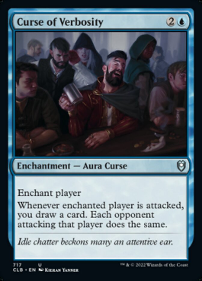 Curse of Verbosity [Commander Legends: Battle for Baldur's Gate] | Deep Dive Games St. Marys