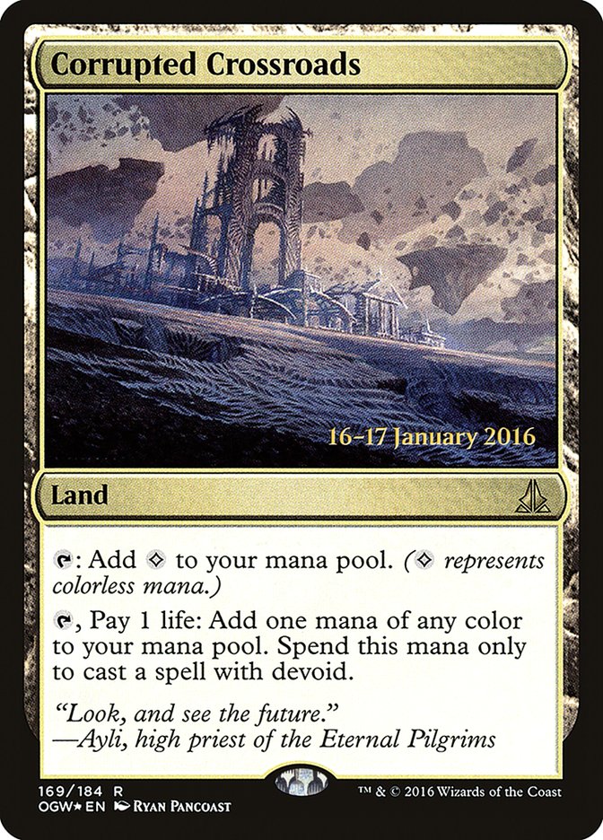 Corrupted Crossroads [Oath of the Gatewatch Prerelease Promos] | Deep Dive Games St. Marys