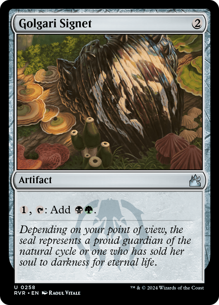 Golgari Signet [Ravnica Remastered] | Deep Dive Games St. Marys
