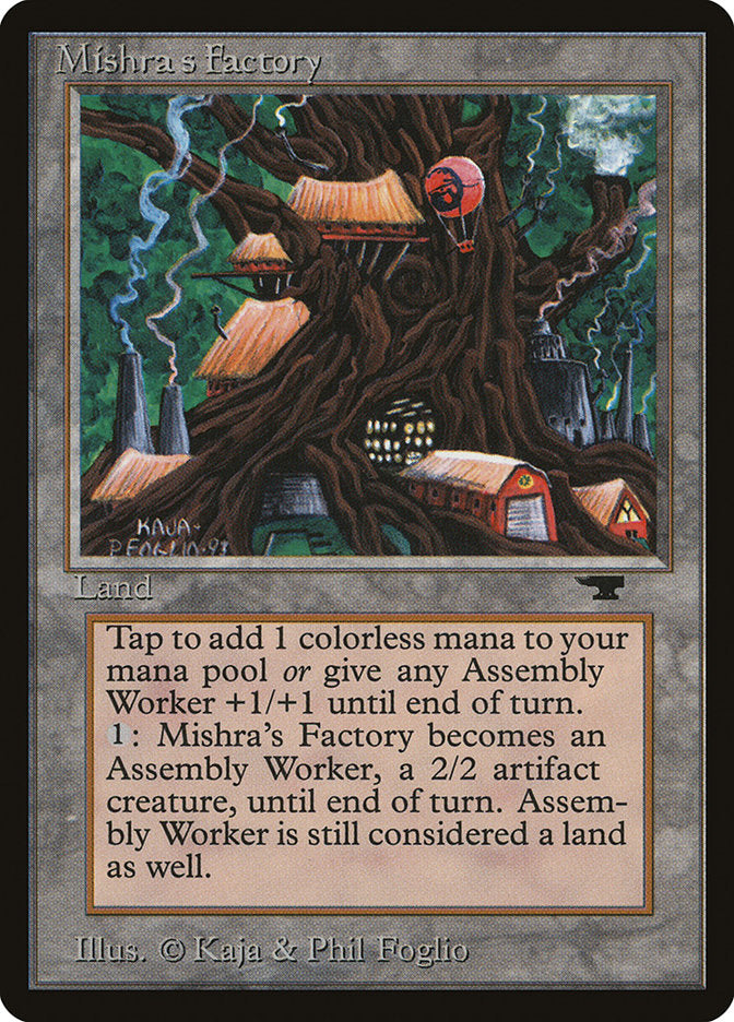 Mishra's Factory (Dark Green Background) [Antiquities] | Deep Dive Games St. Marys