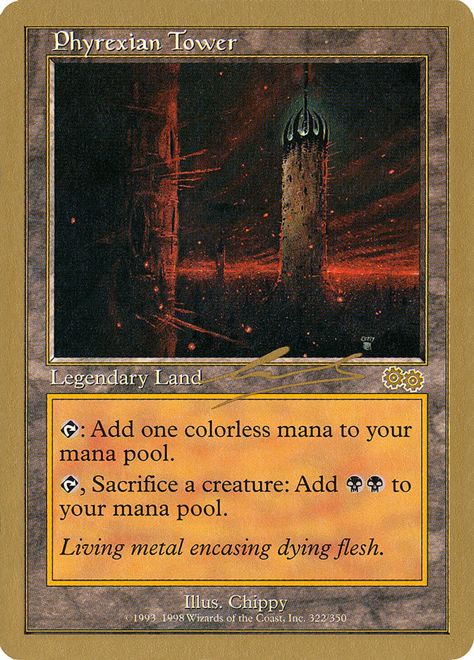Phyrexian Tower (Nicolas Labarre) [World Championship Decks 2000] | Deep Dive Games St. Marys