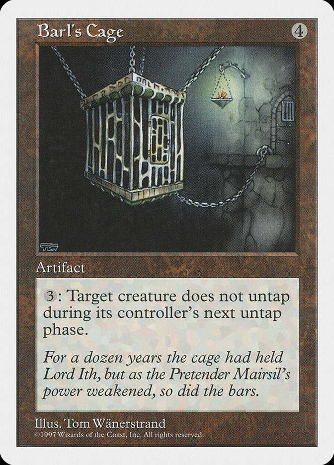 Barl's Cage [Fifth Edition] | Deep Dive Games St. Marys
