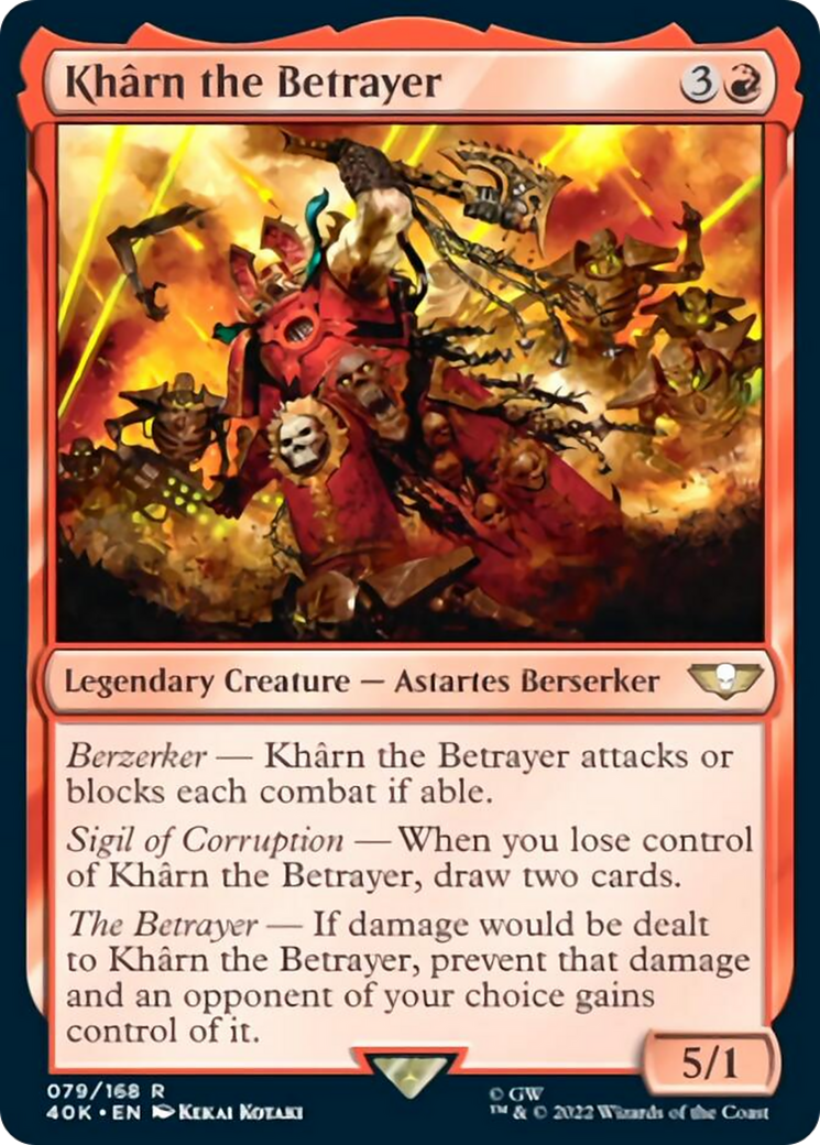 Kharn the Betrayer [Warhammer 40,000] | Deep Dive Games St. Marys