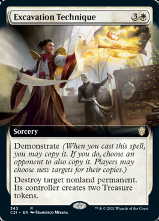 Excavation Technique (Extended Art) [Commander 2021] | Deep Dive Games St. Marys