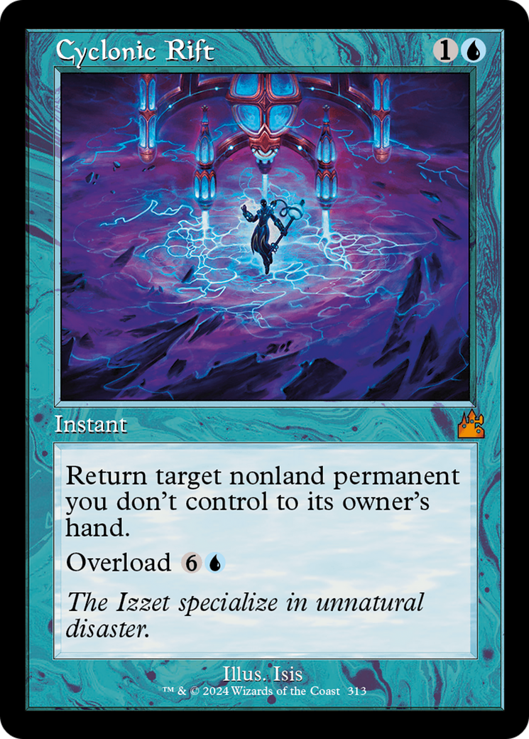Cyclonic Rift (Retro Frame) [Ravnica Remastered] | Deep Dive Games St. Marys