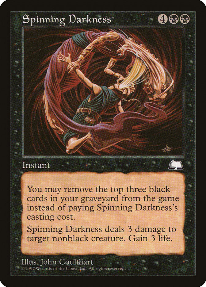 Spinning Darkness [Weatherlight] | Deep Dive Games St. Marys