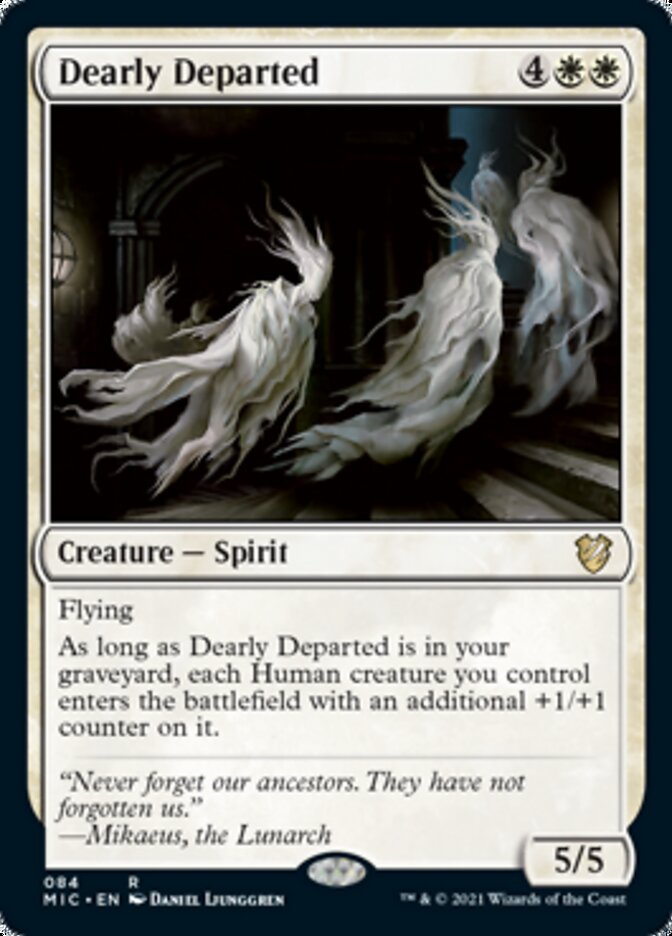 Dearly Departed [Innistrad: Midnight Hunt Commander] | Deep Dive Games St. Marys