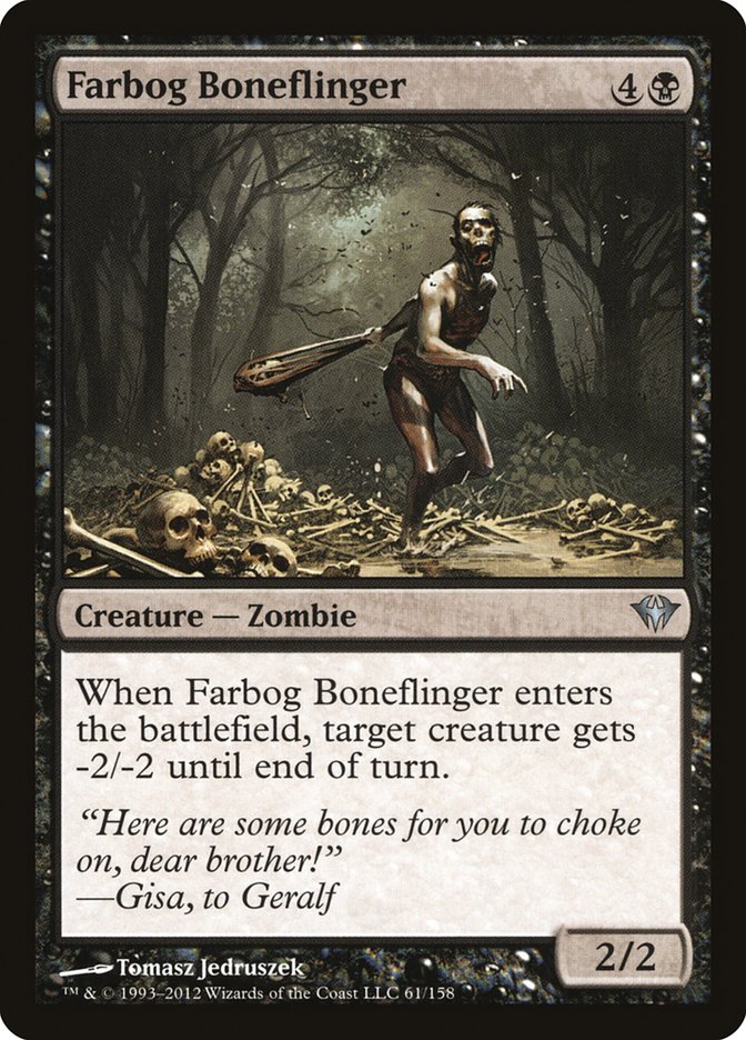 Farbog Boneflinger [Dark Ascension] | Deep Dive Games St. Marys