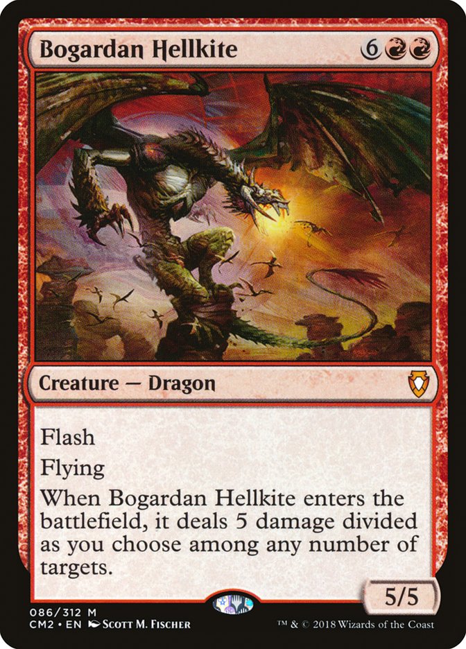 Bogardan Hellkite [Commander Anthology Volume II] | Deep Dive Games St. Marys