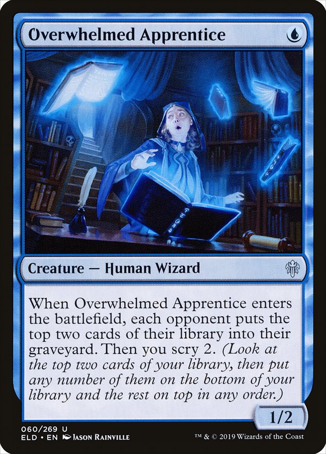 Overwhelmed Apprentice [Throne of Eldraine] | Deep Dive Games St. Marys