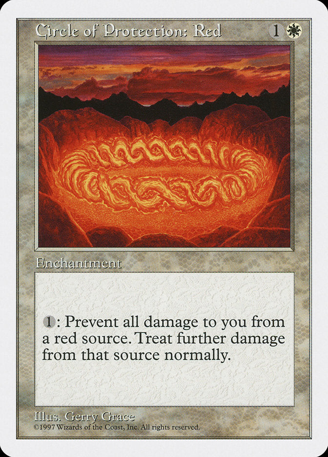 Circle of Protection: Red [Fifth Edition] | Deep Dive Games St. Marys