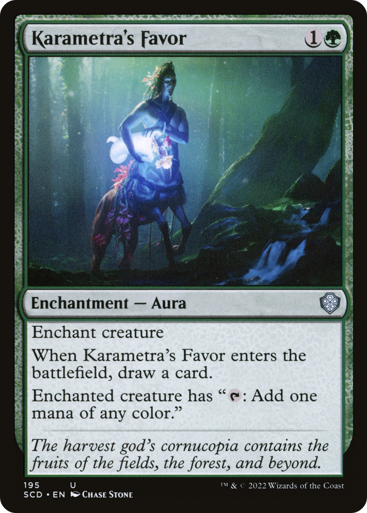 Karametra's Favor [Starter Commander Decks] | Deep Dive Games St. Marys