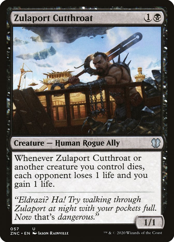 Zulaport Cutthroat [Zendikar Rising Commander] | Deep Dive Games St. Marys