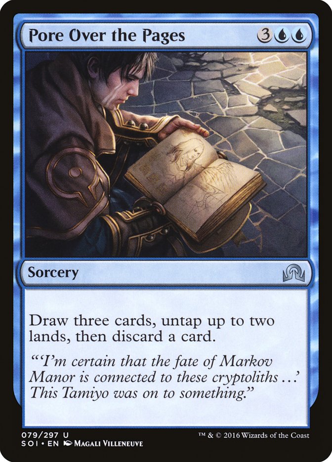 Pore Over the Pages [Shadows over Innistrad] | Deep Dive Games St. Marys