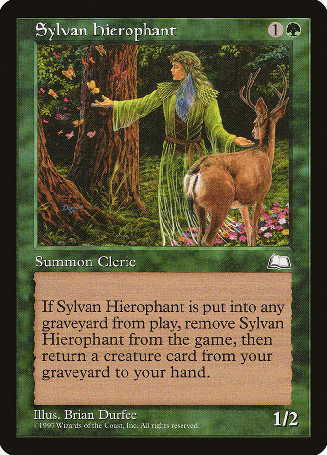 Sylvan Hierophant [Weatherlight] | Deep Dive Games St. Marys