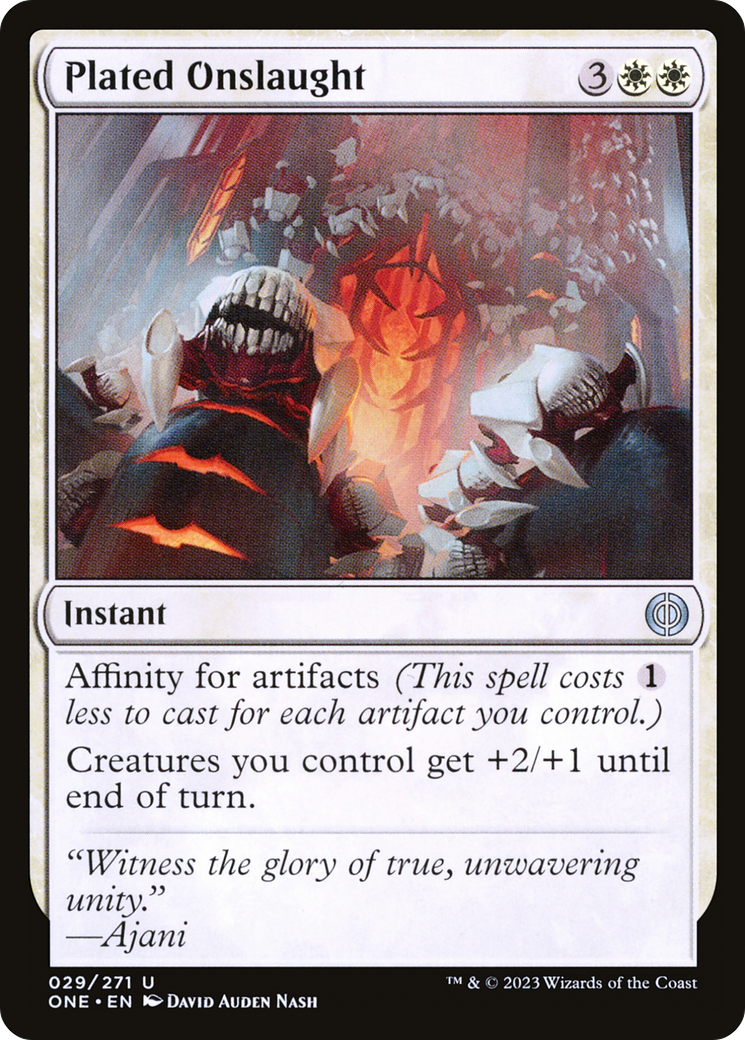 Plated Onslaught [Phyrexia: All Will Be One] | Deep Dive Games St. Marys