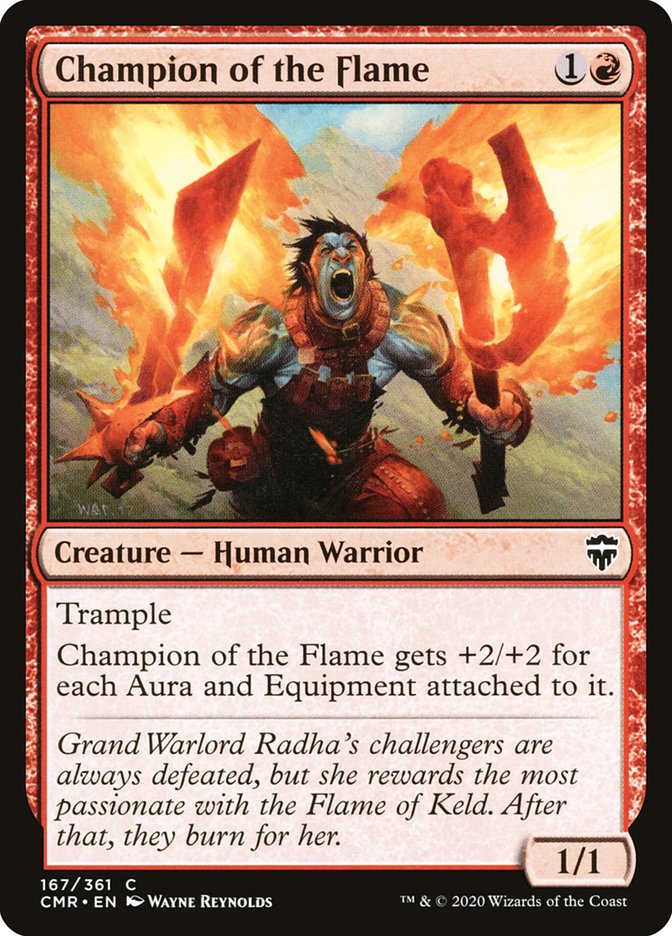 Champion of the Flame [Commander Legends] | Deep Dive Games St. Marys