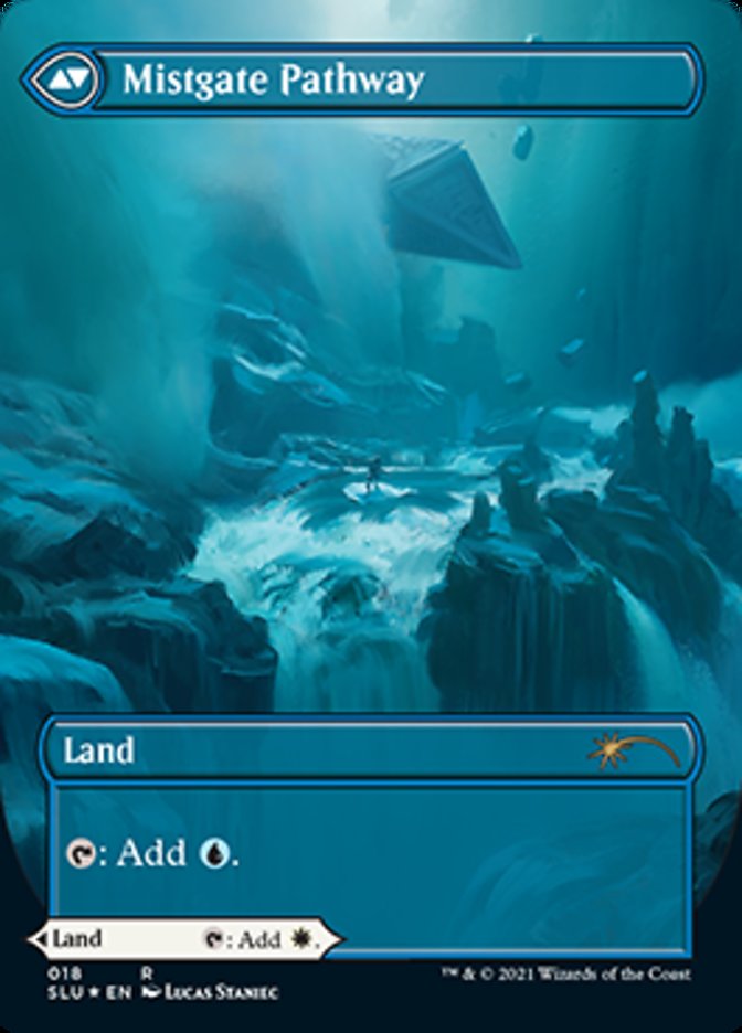 Hengegate Pathway // Mistgate Pathway (Borderless) [Secret Lair: Ultimate Edition 2] | Deep Dive Games St. Marys