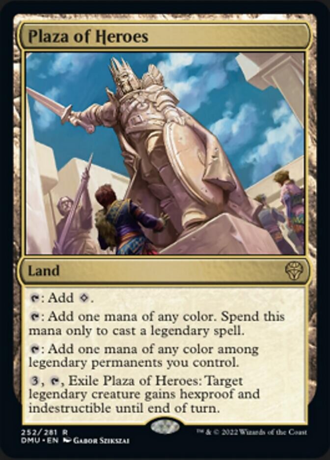 Plaza of Heroes [Dominaria United] | Deep Dive Games St. Marys