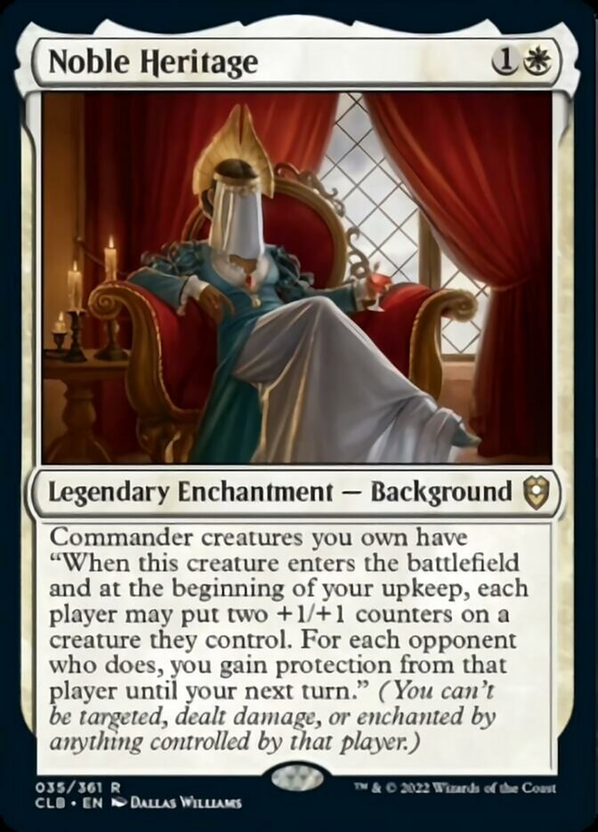 Noble Heritage [Commander Legends: Battle for Baldur's Gate] | Deep Dive Games St. Marys