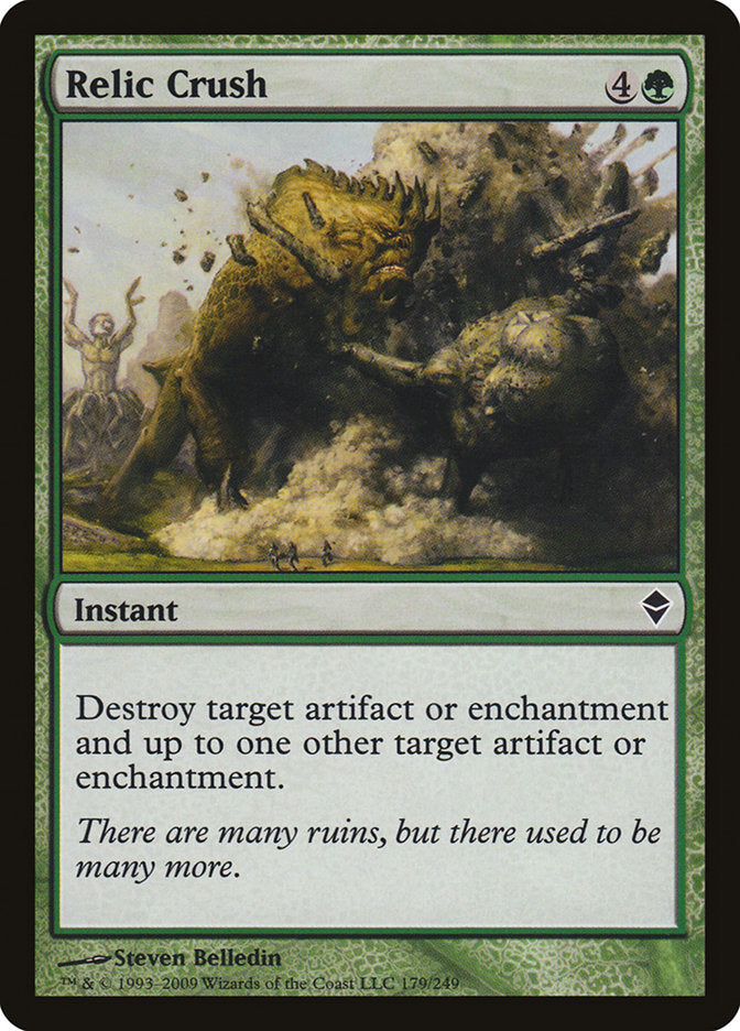 Relic Crush [Zendikar] | Deep Dive Games St. Marys