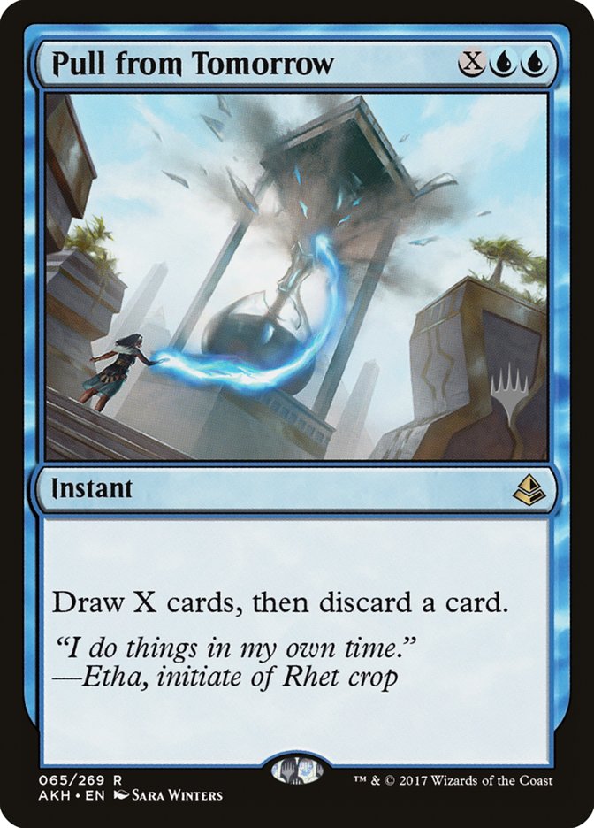 Pull from Tomorrow (Promo Pack) [Amonkhet Promos] | Deep Dive Games St. Marys