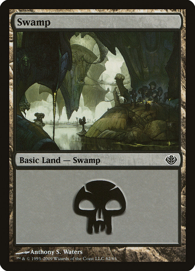 Swamp (62) [Duel Decks: Garruk vs. Liliana] | Deep Dive Games St. Marys