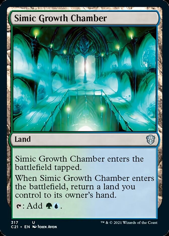 Simic Growth Chamber [Commander 2021] | Deep Dive Games St. Marys