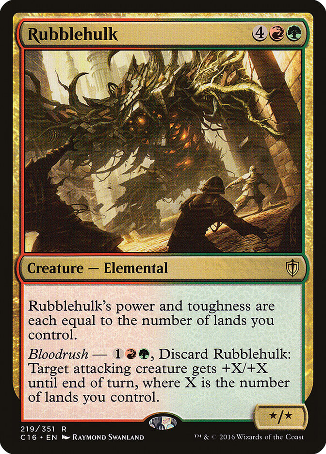 Rubblehulk [Commander 2016] | Deep Dive Games St. Marys