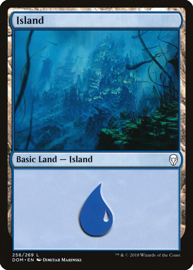 Island (256) [Dominaria] | Deep Dive Games St. Marys
