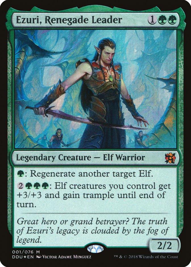 Ezuri, Renegade Leader [Duel Decks: Elves vs. Inventors] | Deep Dive Games St. Marys