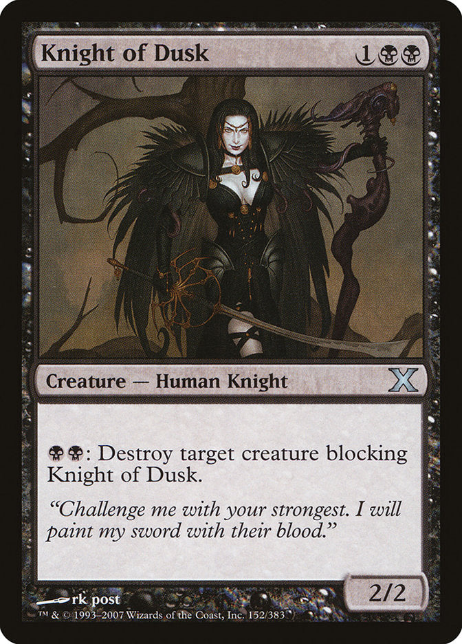 Knight of Dusk [Tenth Edition] | Deep Dive Games St. Marys